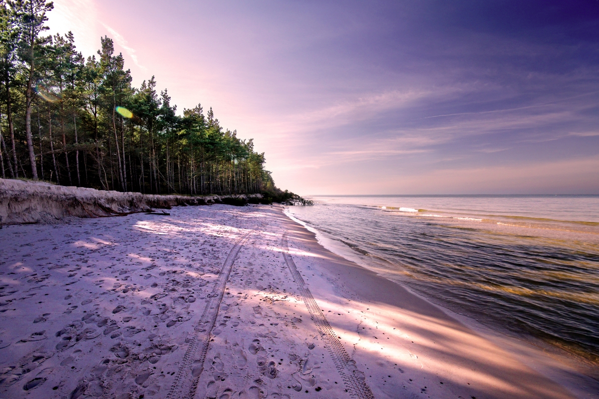 Dzika plaża - Łeba - Łukasz Młodziński